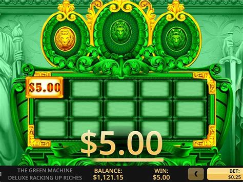 Play The Green Machine Deluxe Racking Up Riches slot